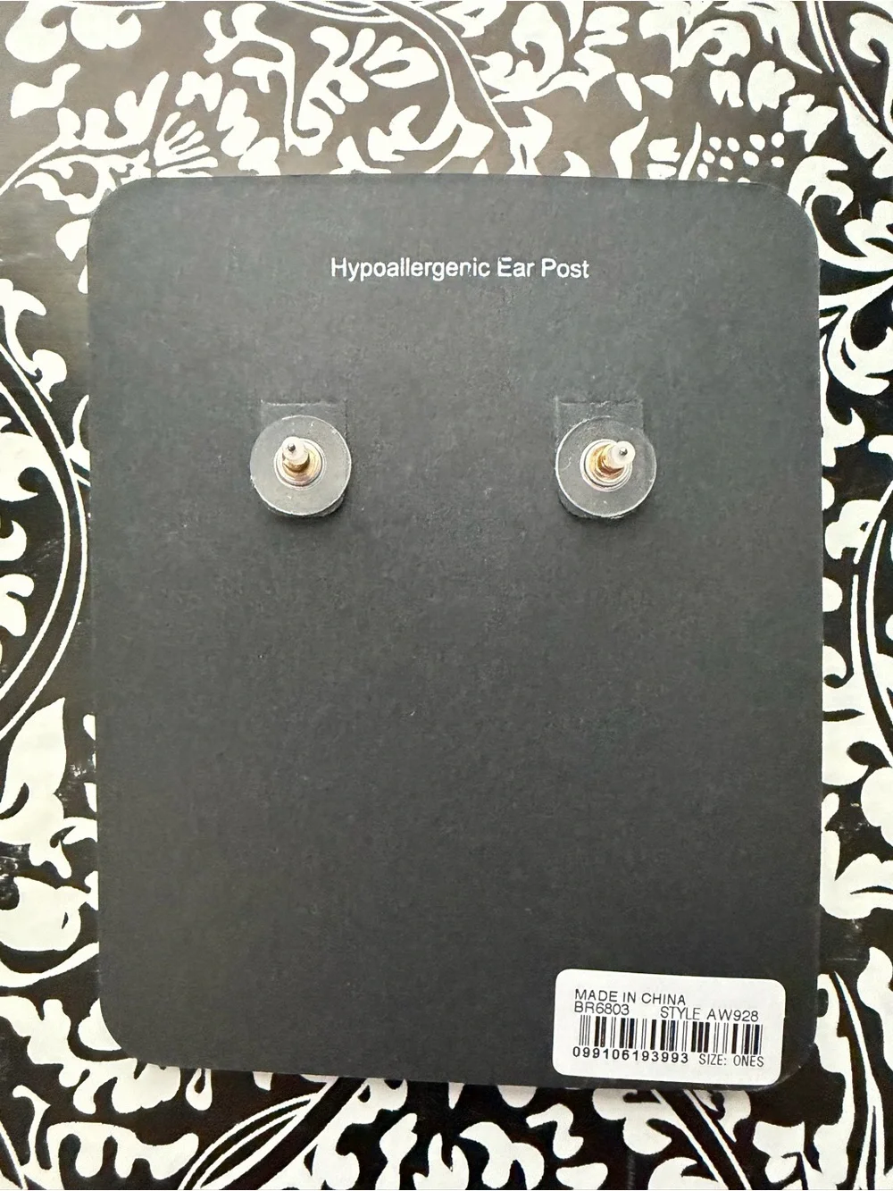 J.Crew Tortoiseshell Resin Full Bloom Flower Earrings with Crystal Center NWT